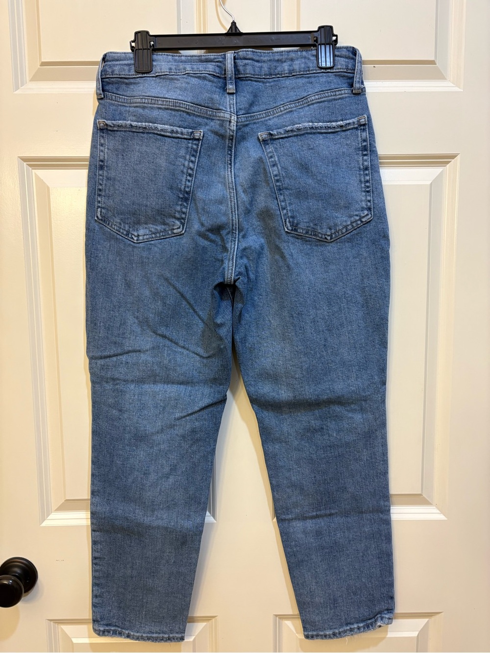 2 FOR $15 Old Navy O.G. Straight High-Rise Secret Slim Pockets Jeans Size 12 - Picture 4 of 9